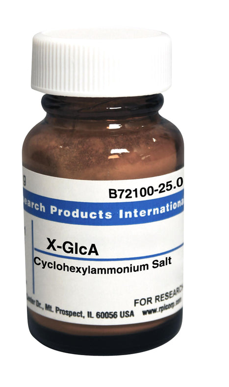 Research Products Int'l Corp. X-Glca(5-Bromo-4-Chloro-3-Indolyl-B-D-Gl B72200-25.0 - 1.0 Each - MDL-RPIB72200250
