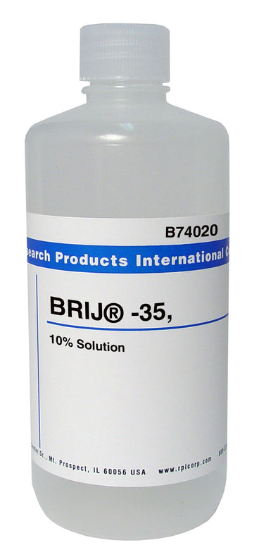 Research Products Intl Corp BRIJ-35, 10% Solution B74020-1 - 1.0 Each