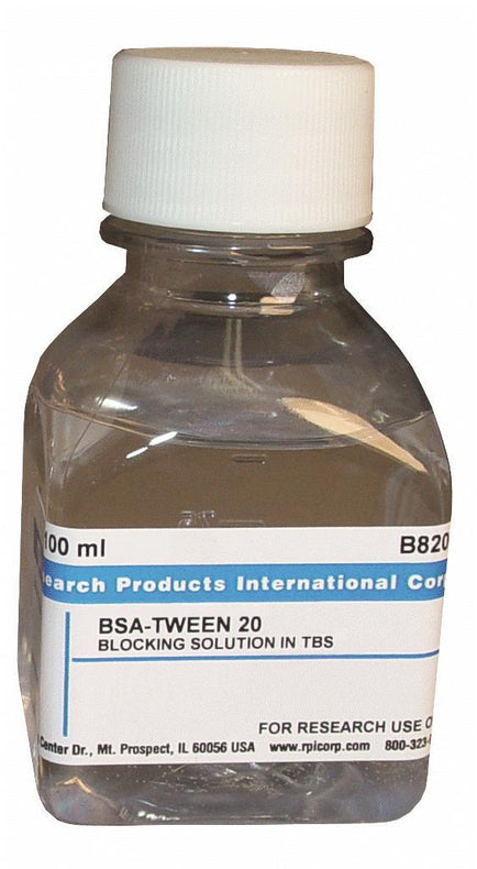 Research Products Intl Corp Bsa-Tween 20 Blocking Solution In TBS B82000-500.0 - 1.0 Each