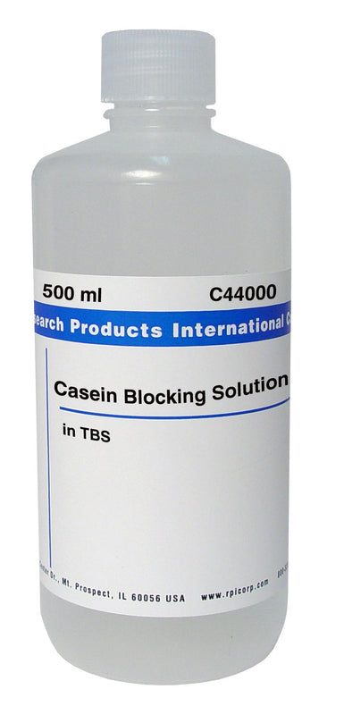 Research Products Intl Corp Casein Blocking Solution In TBS C44000-500.0 - 1.0 Each - MDL-RPIC44000500