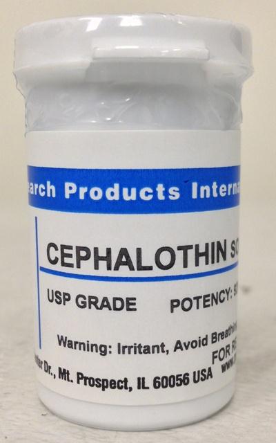 Research Products Intl Corp Cephalothin Sodium Salt C59450-1.0 - 1.0 Each - MDL-RPIC5945010