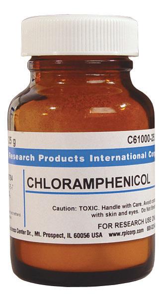 Research Products Intl Corp Chloramphenicol C61000-25.0 - 1.0 Each