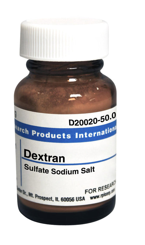 Research Products Intl Corp Dextran Sulfate, Sodium Salt D20020-50.0 - 1.0 Each - MDL-RPID20020500