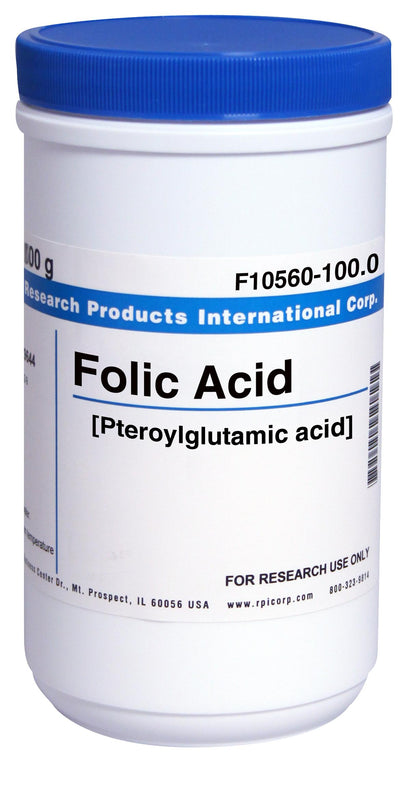 Research Products Intl Corp Folic Acid F10560-100.0 - 1.0 Each