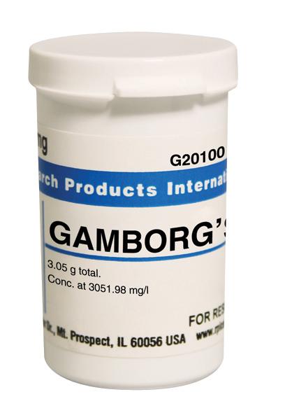 Research Products Intl Corp Gamborg'S B5 Medium G20100-5.0 - 1.0 Each - MDL-RPIG2010050
