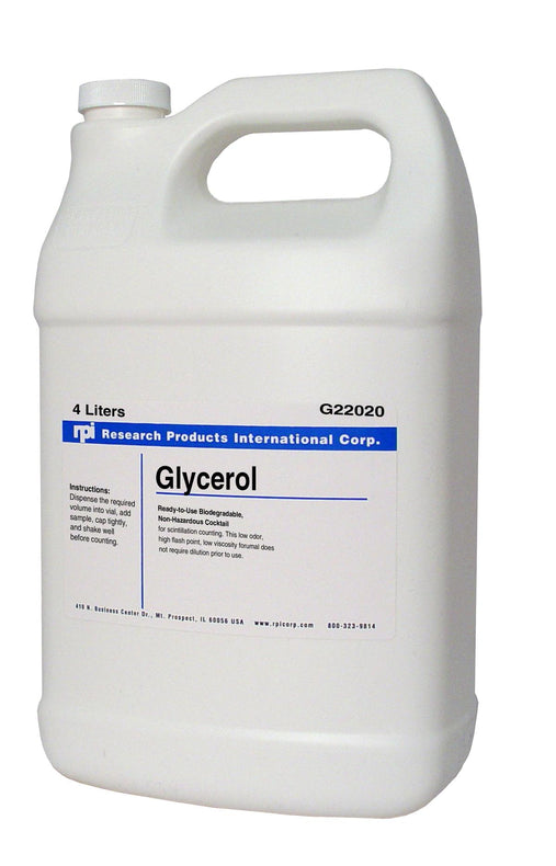 Research Products Intl Corp Glycerol G22020-4.0 - 1.0 Each - MDL-RPIG2202040