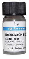 Research Intl H75020-1.0 Hygromycin B, Powder Form, 1 g - MDL-RPIH7502010 - 1 Each