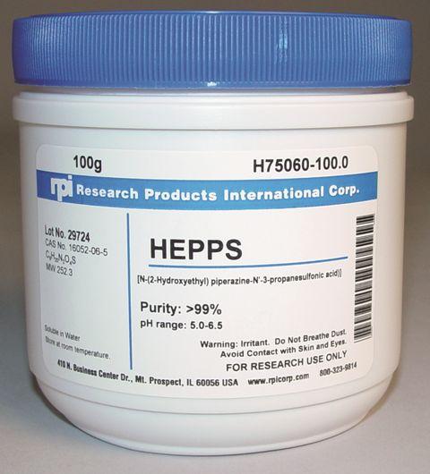 Research Products Intl Corp HEPPSO Free Acid H75060-100.0 - 1.0 Each