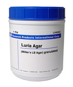 Research Intl L24022-1000.0 Luria Agar, (Miller's LB Agar), Granulated, 1 kg - MDL-RPIL240221000 - 1 Each