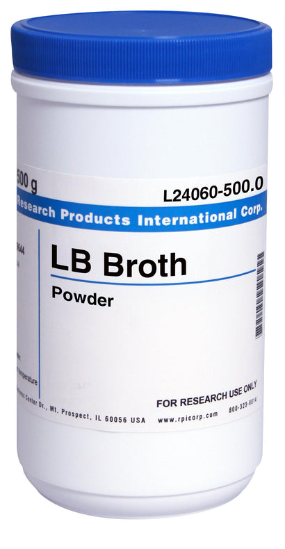 Research Products Intl Corp Prebuffered (Lennox L Broth) LB Broth L24060-100.0 - 1.0 Each