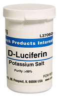 Research Products Intl Corp D-Luciferin Potassium Salt Water Soluble L37060-0.1 - 1.0 Each - MDL-RPIL3706001