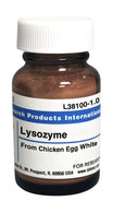 Research Intl L38100-1.0 Lysozyme, From Chicken Egg White, Lyophilized Powder, 1 g - MDL-RPIL3810010 - 1 Each
