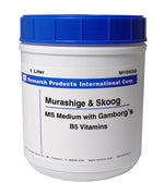 Research Products Int'l Corp. Media: Murashige and Skoog MS Medium with Gamborg's Vitamin M10500-1.0 - 1.0 Each