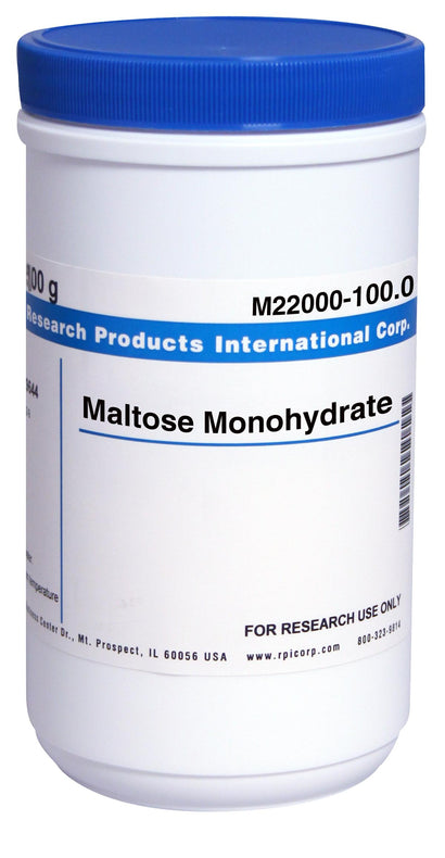 Research Intl M22000-100.0 Maltose, Monohydrate, 100 g - MDL-RPIM22000100 - 1 Each