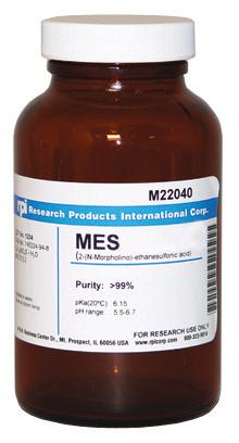 Research Intl M22040-50.0 MES Ultrapure, 50 Gmes Ultrapure, 500 g - MDL-RPIM22040500 - 1 Each