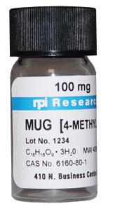 Research Products Intl Corp 4-Methylumbelliferyl-B-D-Glucuronide Tri M65900-0.1 - 1.0 Each