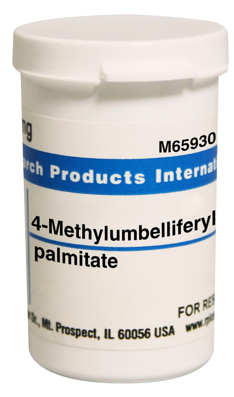 Research Products Intl Corp 4-Methylumbelliferyl Palmitate, 100Mg M65930-0.1 - 1.0 Each