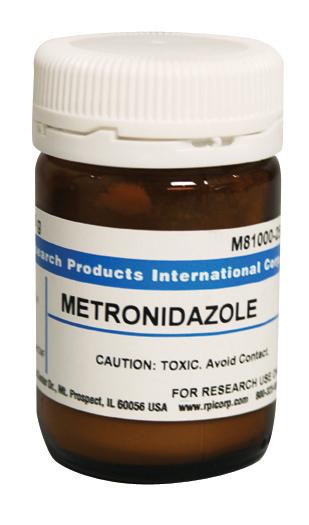 Research Products Intl Corp Metronidazole M81000-25.0 - 1.0 Each