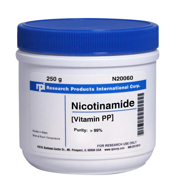 Research Intl N20060-250.0 Nicotinamide (Vitamin PP), 250 g - MDL-RPIN20060250 - 1 Each
