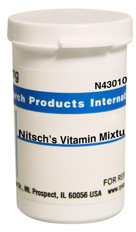 Research Products Intl Corp Nitsch's Vitamin Mixture N43010-0.25 - 1.0 Each