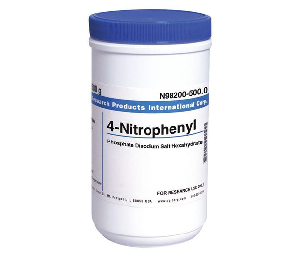 Research Products Intl Corp 4-Nitrophenyl Phosphate Disodium Salt N98200-500.0 - 1.0 Each - MDL-RPIN98200500