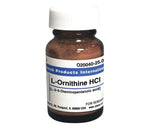 Research Intl O20040-25.0 L-Ornithine HCl (L-2-5-Diaminopentanoic Acid), 25 g - MDL-RPIO20040250 - 1 Each