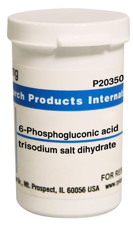 Research Intl P20350-0.1 6-Phosphogluconic Acid, Dihydrate 100 mg - MDL-RPIP2035001 - 1 Each