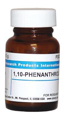 Research Products Intl Corp 1, 10-Phenanthroline P30200-50.0 - 1.0 Each - MDL-RPIP30200500