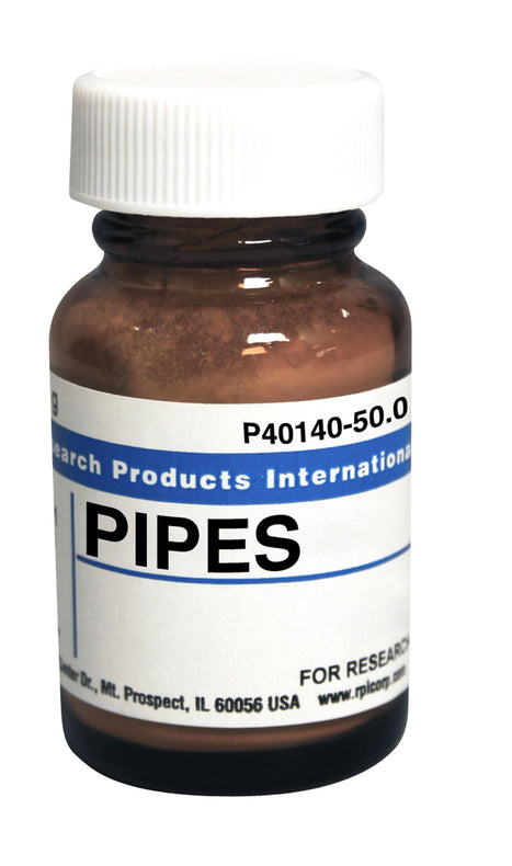 Research Intl P40140-50.0 PIPES Free Acid Ultrapure, 50 g - MDL-RPIP40140500 - 1 Each