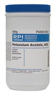 Research Products Intl Corp Potassium Acetate ACS P42025-500.0 - 1.0 Each