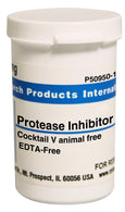 Research Intl Cocktial P50950-1 Protease Inhibitor Cocktail V, Animal Free, EDTA Free, 1 Vial - MDL-RPIP509501 - 1 Each