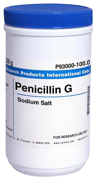 Research Products Intl Corp Penicillin G Sodium [Benzylpenicillin Na + Salt] P93000-100.0 - 1.0 Each