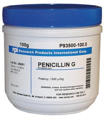 Research Products Intl Corp Penicillin G Potassium Salt P93500-100.0 - 1.0 Each