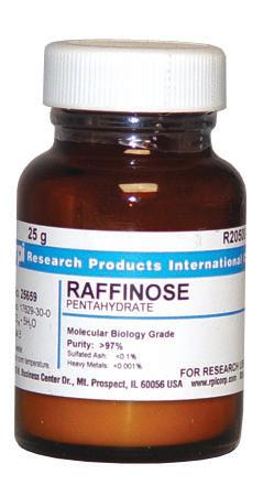 Research Products Intl Corp D-[+]-Raffinose, Pentahydrate R20500-25.0 - 1.0 Each