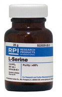 Research Products Intl Corp L-Serine S22020-25.0 - 1.0 Each - MDL-RPIS22020250