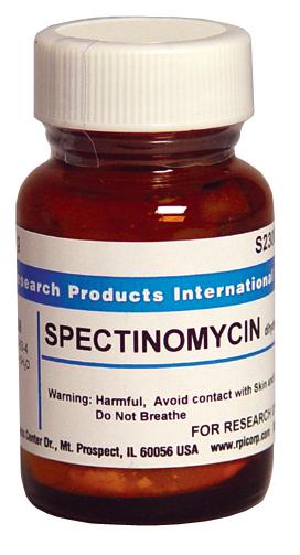 Research Products Int'l Corp. Spectinomycin Dihydrochloride Pentahydra S23000-1000.0 - 1.0 Each