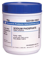 Research Intl S23100-1000.0 Sodium Phosphate Dibasic, Anhydrous, 1 kg - MDL-RPIS231001000 - 1 Each