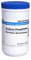 Research Intl S23120-500.0 Sodium Phosphate Monobasic, Monohydrate, 500 g - MDL-RPIS23120500 - 1 Each