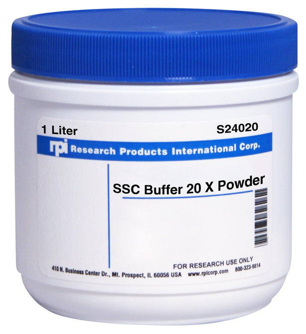 Research Intl S24020-1.0 SSC Buffer, 20X, Dry Powder, 1 L - MDL-RPIS2402010 - 1 Each