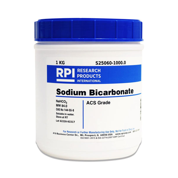 Research Products Intl Corp Sodium Bicarbonate, ACS Grade S25060-1000.0 - 1.0 Each