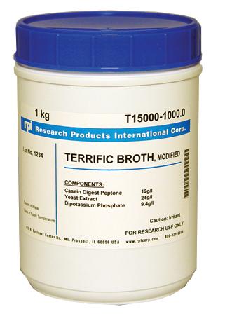 Research Products Intl Corp Modified Terrific Broth T15000-500.0 - 1.0 Each - MDL-RPIT15000500