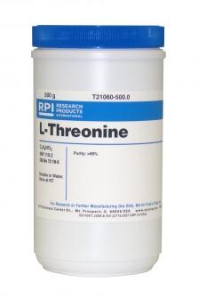 Research Intl T21060-500.0 L-Threonine, 500 g - MDL-RPIT21060500 - 1 Each