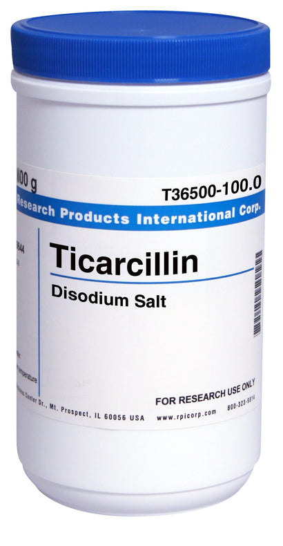 Research Products Int'l Corp. Ticarcillin Disodium Salt T36500-100.0 - 1.0 Each
