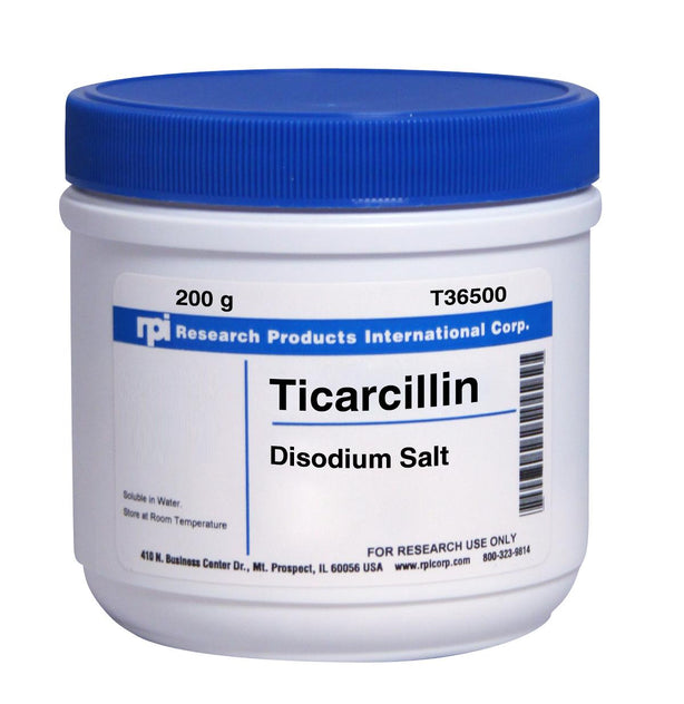 Research Products Int'l Corp. Ticarcillin Disodium Salt T36500-200.0 - 1.0 Each