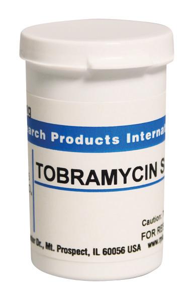 Research Intl T45000-5.0 Tobramycin Sulfate, 5 g - MDL-RPIT4500050 - 1 Each