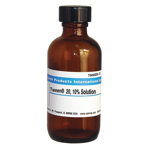 Research Int'l T50025-1 Tween 20, 10% Solution, 5 Ampules / Pkg - MDL-RPIT500251 - 1 Each