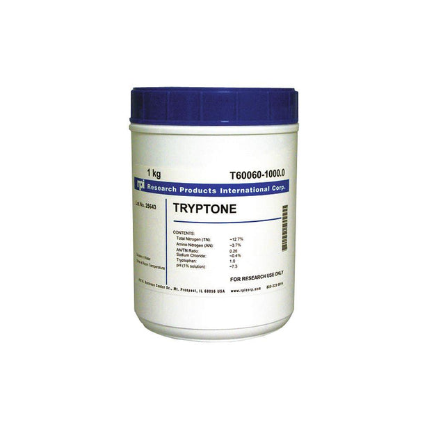 Research Intl T60060-5000.0 Tryptone, Powder, 5 kg - MDL-RPIT600605000 - 1 Each