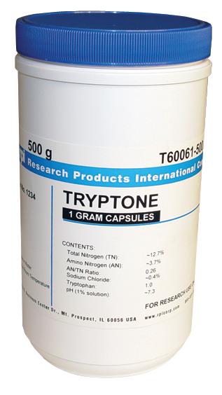 Research Products Intl Corp Tryptone T60061-500.0 - 1.0 Each - MDL-RPIT60061500