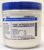 Research Products Intl Corp Yeast Nitrogen Base Without Amino Acids Y20060-250.0 - 1.0 Each - MDL-RPIY20060250
