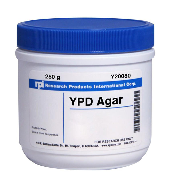 Research Intl Y20080-1000.0 YPD Agar, 1 kg - MDL-RPIY200801000 - 1 Each